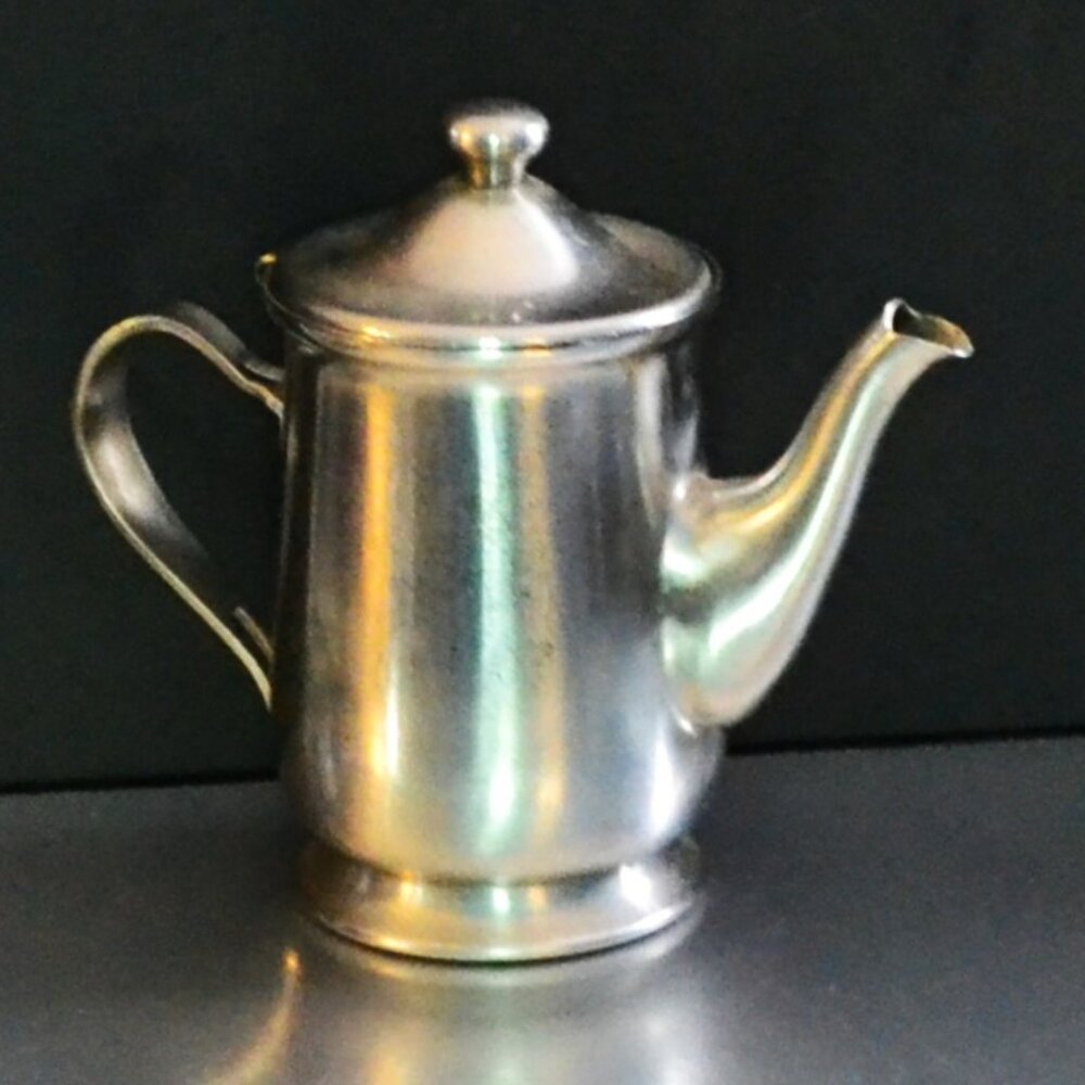 Vintage Oneida Stainless Teapot Japan Dining Drinkware Serveware - Picture 3 of 7